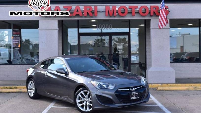 HYUNDAI GENESIS COUPE 2013 KMHHT6KD6DU081772 image